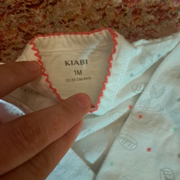 Bundle of Newborn Footie Pajamas - Baby Girl Pajamas - Pink Polka Dot PJS - Picture 7 of 8